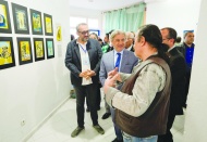 Prof. Atalay, Tunus’ta resim sergisi açtı