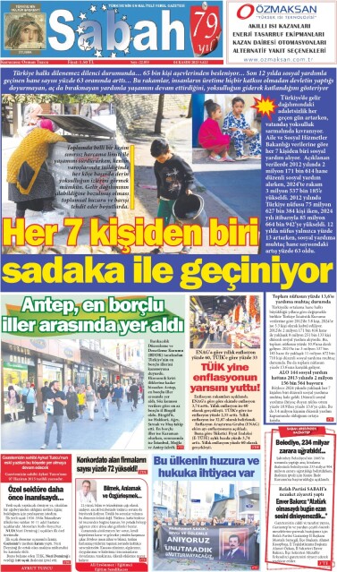 04 Kasım 2025 Gaziantep Sabah Gazetesi