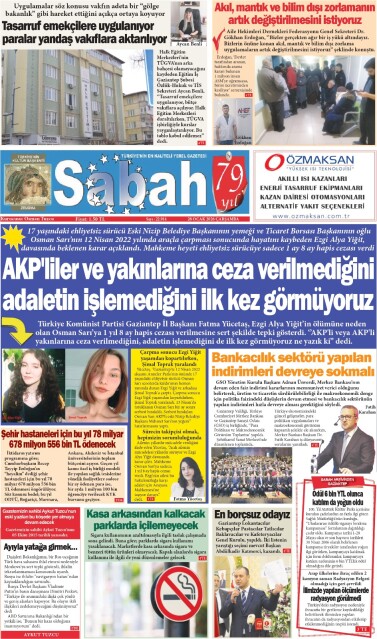 28 Ocak 2026 Gaziantep Sabah Gazetesi
