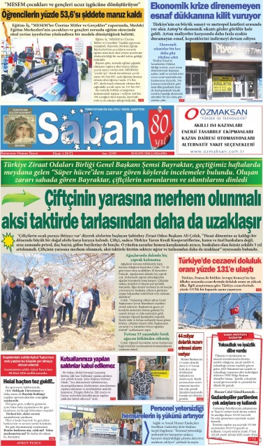 20 Mayıs 2026 Gaziantep Sabah Gazetesi