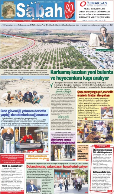 06 Temmuz 2026 Gaziantep Sabah Gazetesi