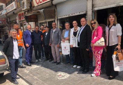 Zafer Partili Bilgiç, Nizip’te çalışmalarını sürdürdü