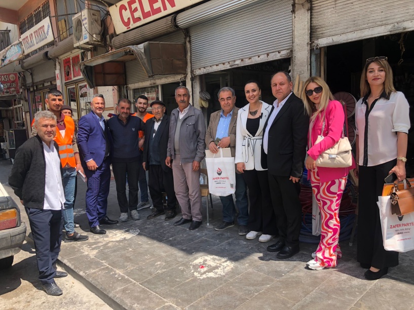 Zafer Partili Bilgiç, Nizip’te çalışmalarını sürdürdü