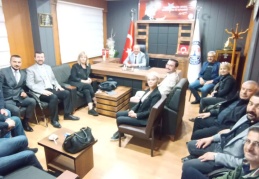 Zafer Partisi, Elektrikçiler Odası'nı ziyaret etti