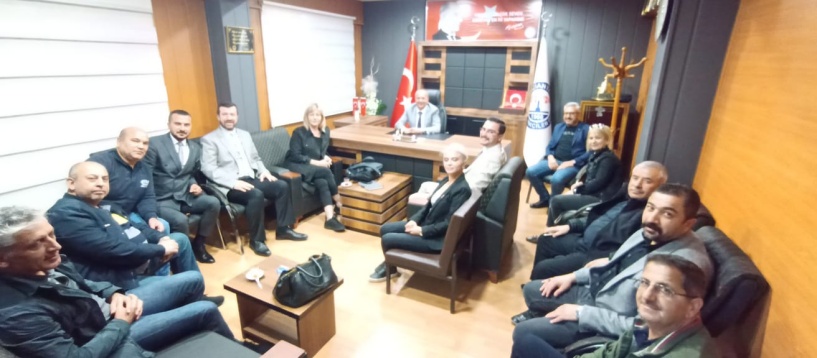 Zafer Partisi, Elektrikçiler Odası'nı ziyaret etti