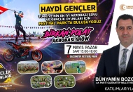 Gençlik Oyunları, Festival Park'ta yapılacak