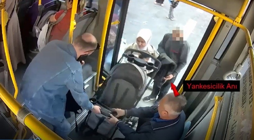 Yardım bahanesiyle yaklaştı, cep telefonunu çaldı