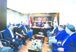 Gül, KÜSGET Sanayi Sitesi esnafını ziyaret etti