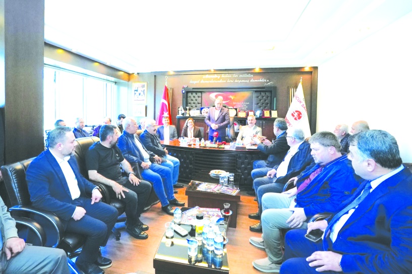 Gül, KÜSGET Sanayi Sitesi esnafını ziyaret etti