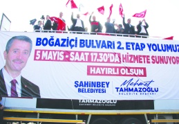 12 kilometre uzunluğunda Yeşilvadi Bulvarını açtık