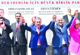BBP’nin milletvekili aday listesi Gaziantep’te bir numara