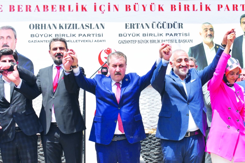 BBP’nin milletvekili aday listesi Gaziantep’te bir numara