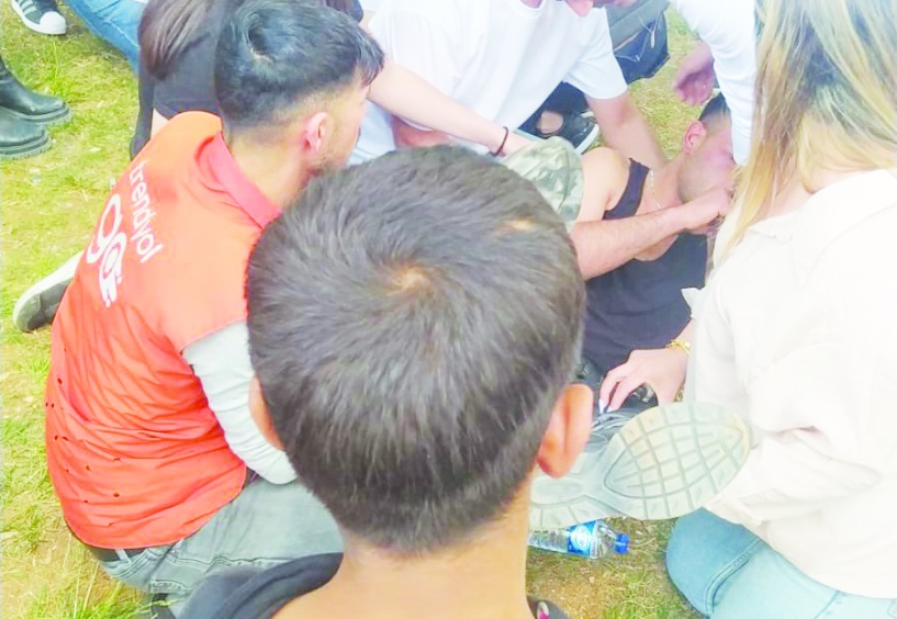 AKP’liler CHP’lilere taş ve sopalarla saldırdı