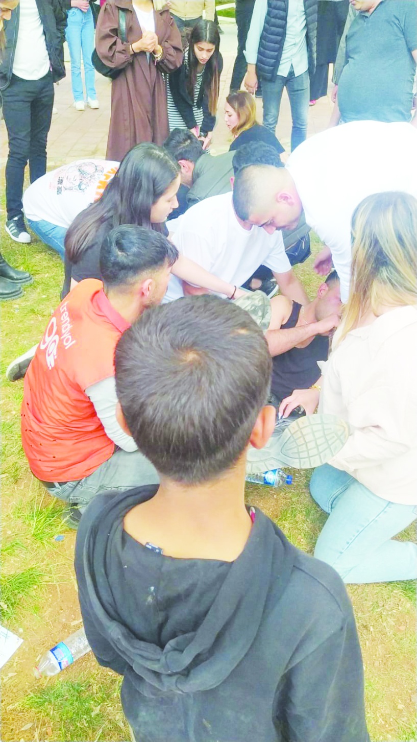 AKP’liler CHP’lilere taş ve sopalarla saldırdı