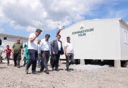 İslahiye’deki evlerde yaşam başladı