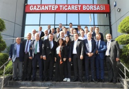 CHP heyeti, Gaziantep Ticaret Borsasını ziyaret etti