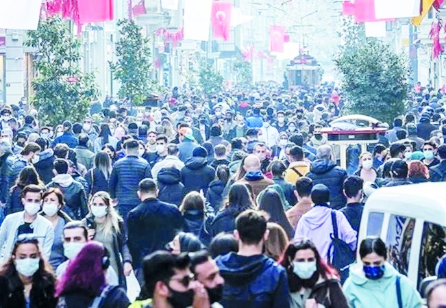 Nüfusun yüzde 85.2’si kentlerde