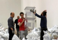 Yurt dışında kullanılan oylar seçim sandıklarına konuldu