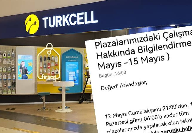 Turkcell'in hisseleri düştü, borsa devre kesti