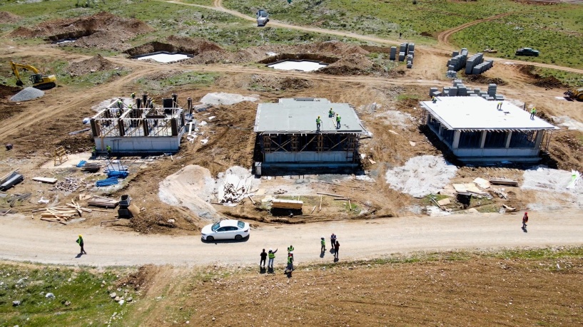 Gaziantep’te 179 köyde 4 bin 707 köy evi inşa ediliyor