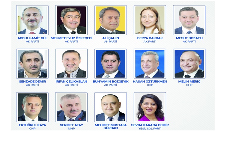 Yeni dönem Gaziantep Milletvekillerimiz