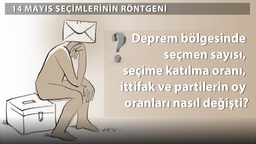 4 deprem ilinde 14 mayısta kullanılan oy sayısı düştü