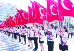 19 Mayıs kutlandı: "Atatürk’ün de öğütlediği gibi tek ihtiyacımız olan çalışmak"