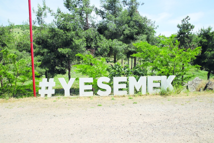 110 dönümde kurulu açık hava heykel atölyesi turist bekliyor