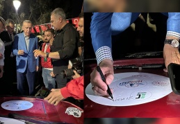 Cumhurbaşkanı, Zeugma-Hilal aracını imzaladı