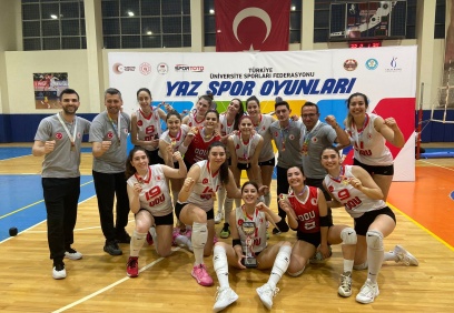 Doğuş Üniversitesi kadınları Türkiye şampiyonu