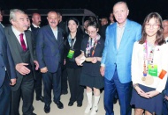 Erdoğan, “Elde ettiğiniz başarıyla ülkemiz adına gurur duydum”