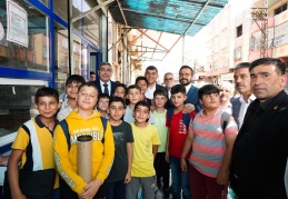 Esnaf ziyaretleri sürüyor