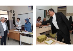 Tahmazoğlu ve Fadıloğlu oylarını kullandı