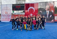 Gaziantep Polisgücü Spor Kadın Hokey Takımı rakibini 1-0 yendi