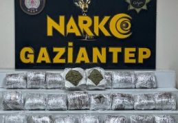 24 kilo skunk ele geçirildi