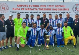 TFF, Şahinbey Ampute ekibini kutladı
