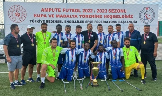 TFF, Şahinbey Ampute ekibini kutladı