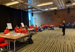 UEFA Pro Lisans Programı'nın Dördüncü Yüz Yüze Eğitim modülü yapılıyor