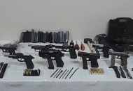 Kaçak silah imalathanesine baskın