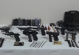 Kaçak silah imalathanesine baskın