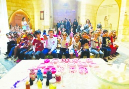 Gaziantep’in geleneksel mesleklerini öğreniyorlar