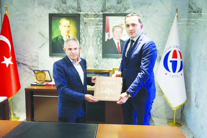 BİK Gaziantep İl Müdürü Güngör Rektör Özaydın’ı ziyaret etti