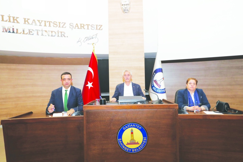 Şahinbey'de Belediye Meclisi’nde 20 madde komisyonlara havale edildi
