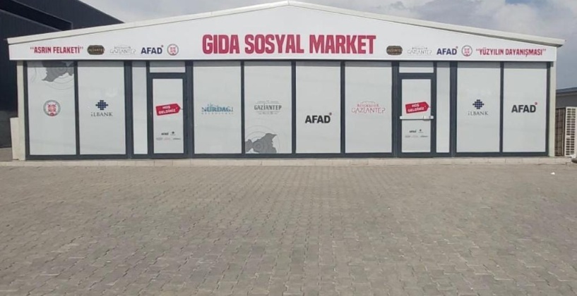 20 Sosyal markette ihtiyaçlar karşılanıyor