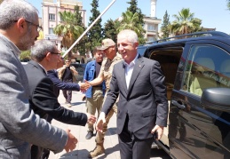 Gül veda ziyaretlerine başladı