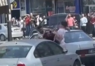 Sokak ortasında öldüresiye darp