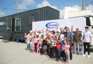 Deprem bölgesine mobil berber tırı ve 10 hijyen istasyonu geldi