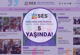 SES Eşitlik, Adalet Kadın Platformu 5 yaşında