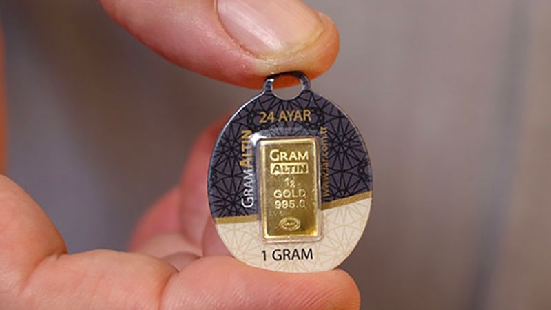 Gram altın bin 483 liradan işlem görüyor