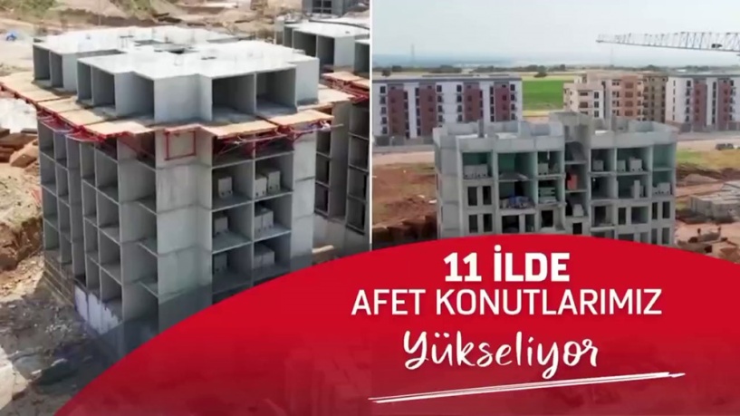 Gaziantep’te 19 bin 919 konutun yapımına başlandı